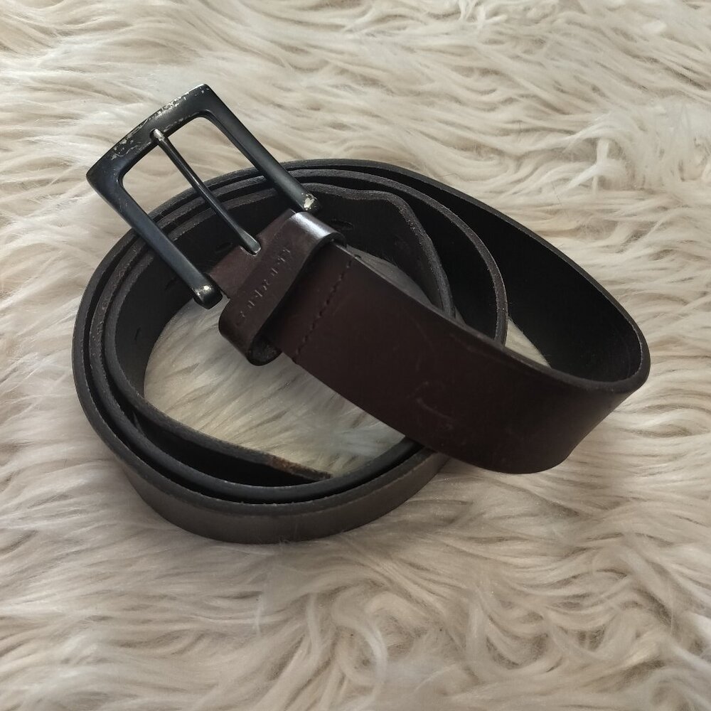 Carhartt Full Grain Brown Genuine Leather Belt Size 44